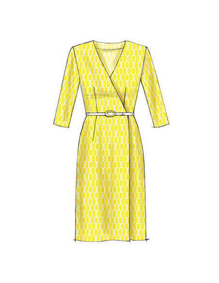 Kleid- und Gürtelmuster - McCall's 6959