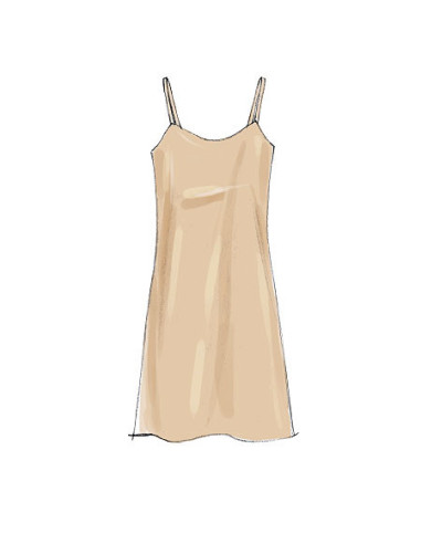 Kleid- und Unterkleid-Schnittmuster - McCall's 6696