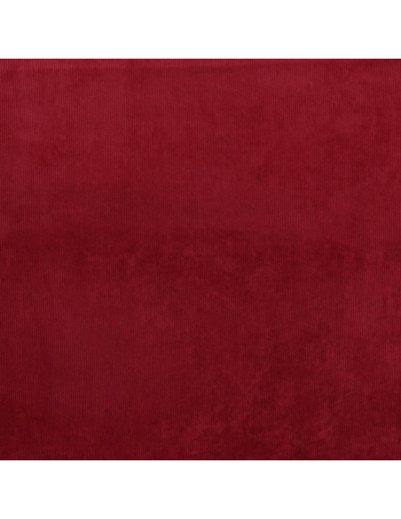 Millefaser-Samtstoff - Rot