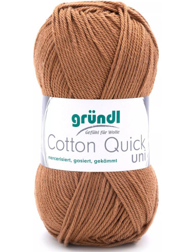 Baumwollgarn Quick Uni Gründl