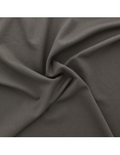 Stretch-Gabardine-Stoff - Taupe