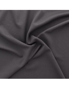 Stretch-Gabardine-Stoff - Schiefergrau