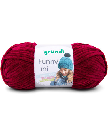 Chenillegarn Funny uni Gründl