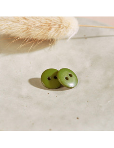 Bouton Classic Shine - Matcha-Blatt 2