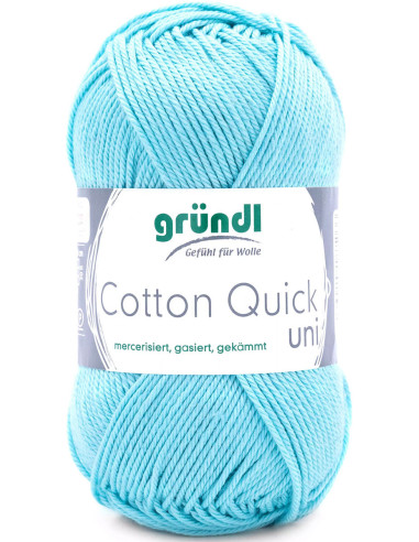 Baumwollgarn Quick Uni Gründl