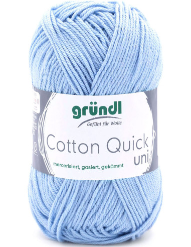 Baumwollgarn Quick Uni Gründl