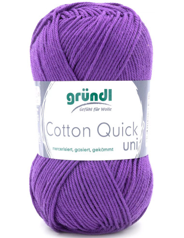 Baumwollgarn Quick Uni Gründl