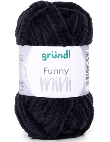 Fil chenille Funny Mini Gründl
