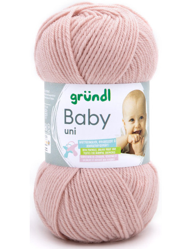 Baby-Einfarbiges Garn Gründl