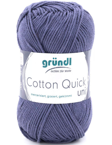 Baumwollgarn Quick Uni Gründl