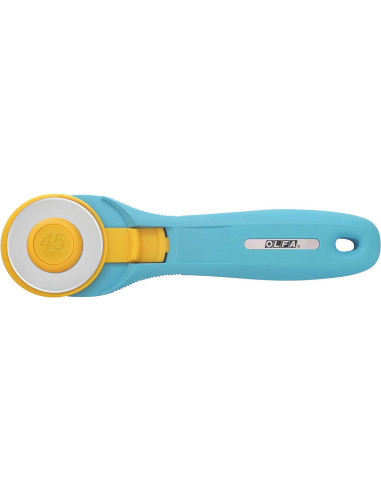 Ergonomischer Kreisschneider Türkis Olfa 45mm