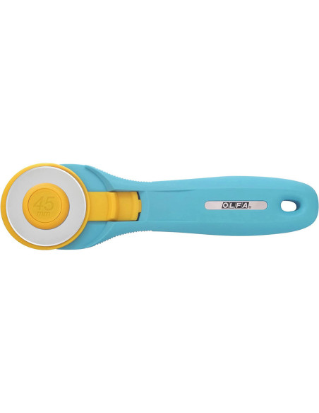 Ergonomischer Kreisschneider Türkis Olfa 45mm