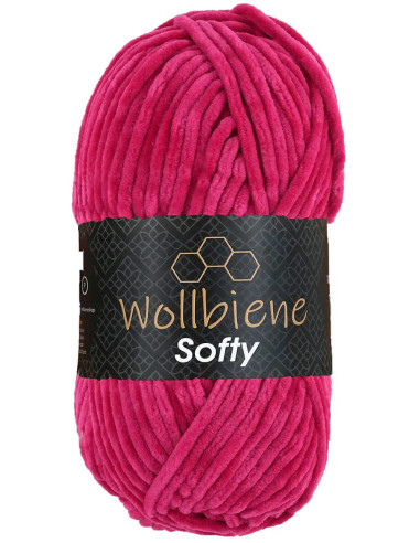 Chenille-Garn Softy Wollbiene