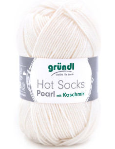 Hot Socks Pearl einfarbige Sockenwolle Gründl 2