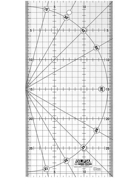 Olfa Patchwork-Regel 15 cm x 30 cm