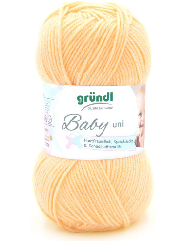 Baby-Einfarbiges Garn Gründl