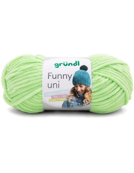 Chenillegarn Funny uni Gründl