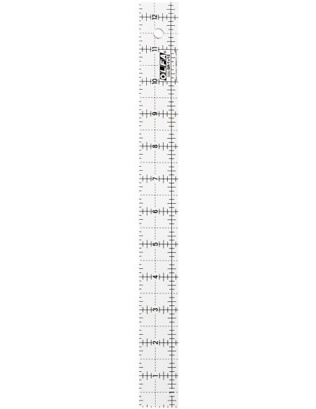 Olfa Patchwork-Lineal 1 x 12 Zoll