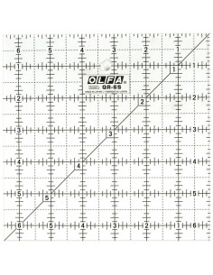 Olfa Patchwork-Lineal 6,5 x 6,5 Zoll