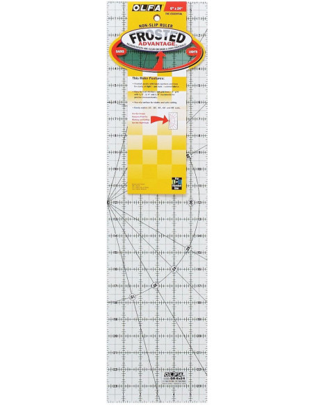 Patchwork-Lineal Olfa 6 x 24 Zoll