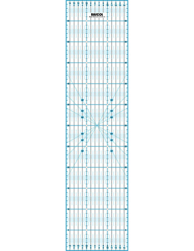 Patchwork-Lineal Rascol 15 x 60 cm