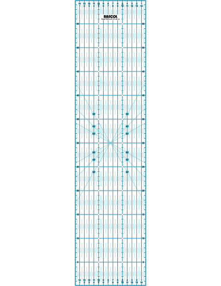 Patchwork-Lineal Rascol 15 x 60 cm