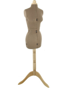 Schneiderpuppe Lady Valet Deluxe Karamell Größe 36 / 44