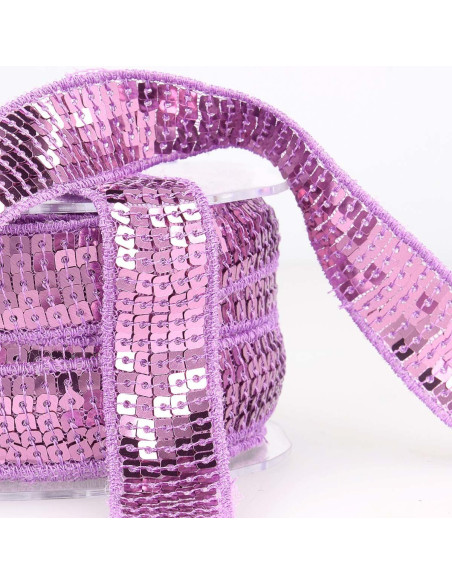 Paillettenband - Violett