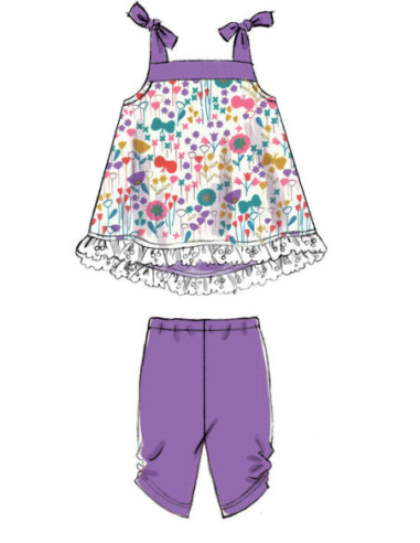 Kleidermuster, Unterhose, Strumpfhosen und Hüte - McCall's 7342