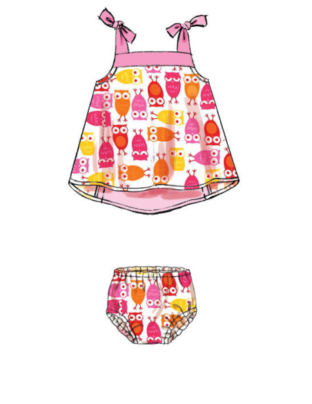 Kleidermuster, Unterhose, Strumpfhosen und Hüte - McCall's 7342