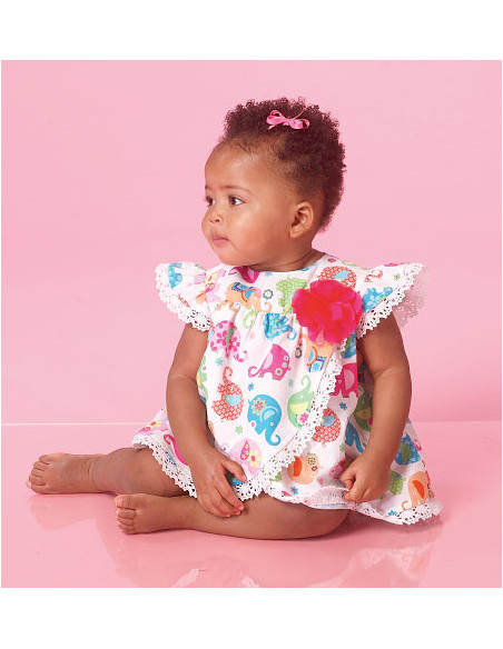 Baby-Strampler-Schnittmuster - McCall's 7107