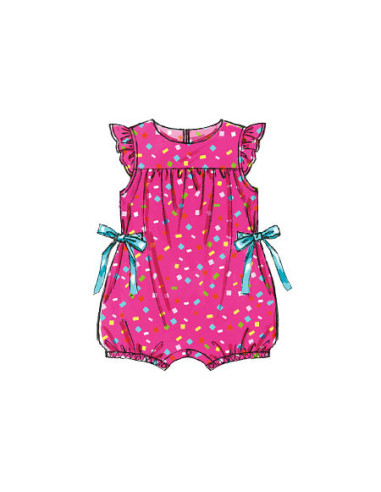 Baby-Strampler-Schnittmuster - McCall's 7107
