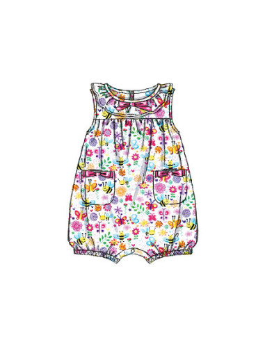 Baby-Strampler-Schnittmuster - McCall's 7107
