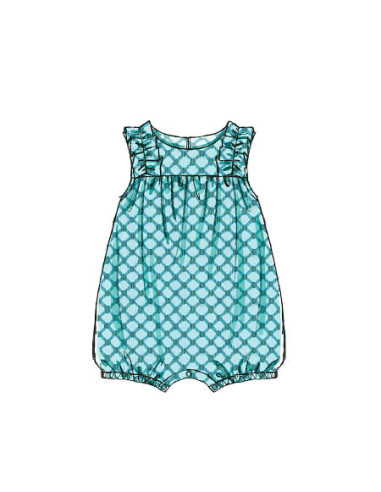 Baby-Strampler-Schnittmuster - McCall's 7107