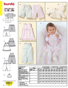 Schnittmuster - Burda 9831