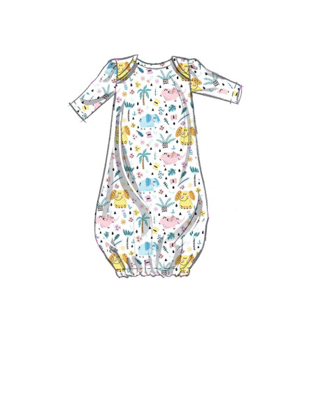 Nachthemd-Schnittmuster - McCall's 8265