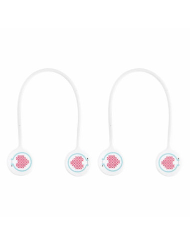 Lot de 2 bagues de maintien aimantées pour tissus