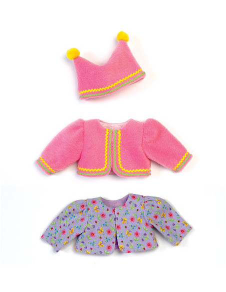 Kleidungsmuster und Accessoires für Puppen - McCall's 7066