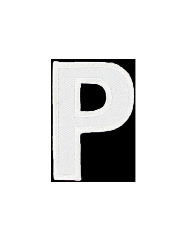 Bügelaufnäher Buchstabe P