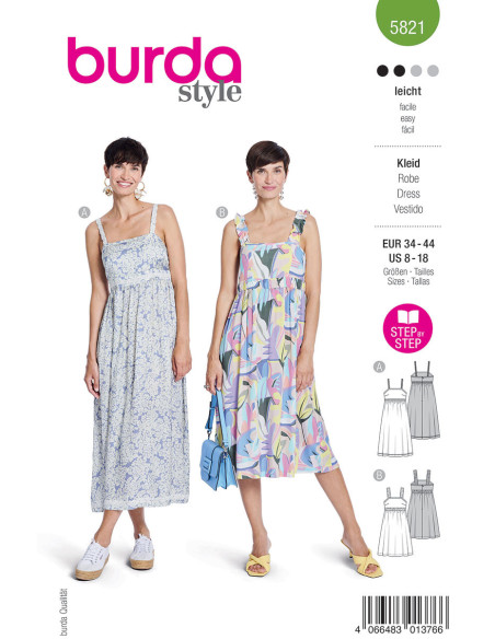 Kleidmuster - Burda 5821