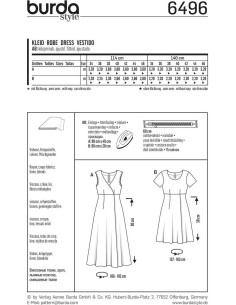 Kleidmuster - Burda 6496 2