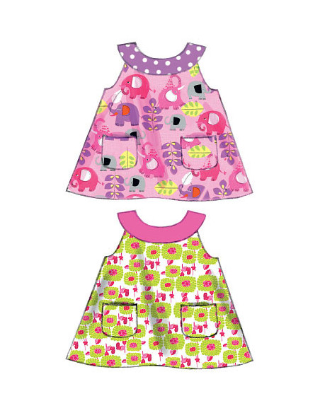 Oberteil-Schnittmuster, Kleider, Puffhose und Hose - McCall's 6912