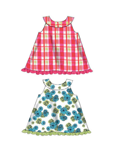 Oberteil-Schnittmuster, Kleider, Puffhose und Hose - McCall's 6912