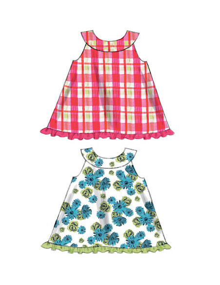 Oberteil-Schnittmuster, Kleider, Puffhose und Hose - McCall's 6912