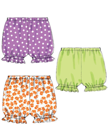 Oberteil-Schnittmuster, Kleider, Puffhose und Hose - McCall's 6912