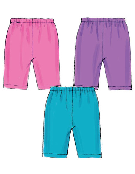 Oberteil-Schnittmuster, Kleider, Puffhose und Hose - McCall's 6912