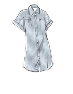 Kleid- und Gürtelmuster - McCall's 8030 2