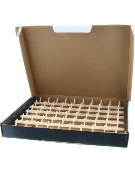 Holzständer für 60 Garnspulen