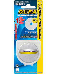 1 Ersatzklinge Endurance für Olfa Cutter - 45 mm