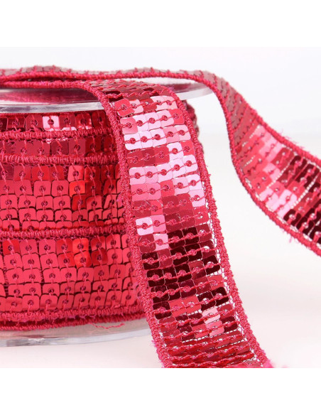 Paillettenband - Fuchsia